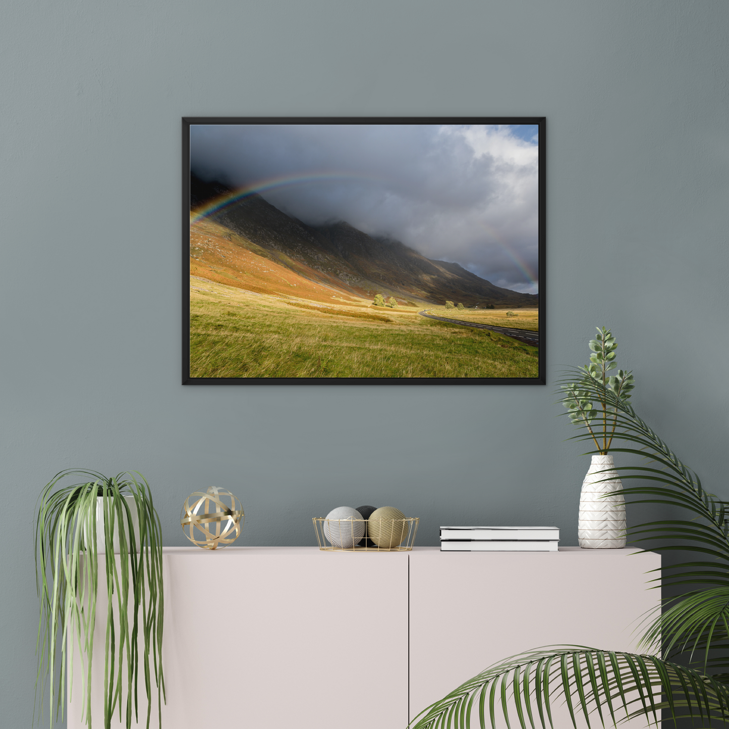 Road through Glencoe, Scotland - Print / Framed / Canvas Photographic Wall Art