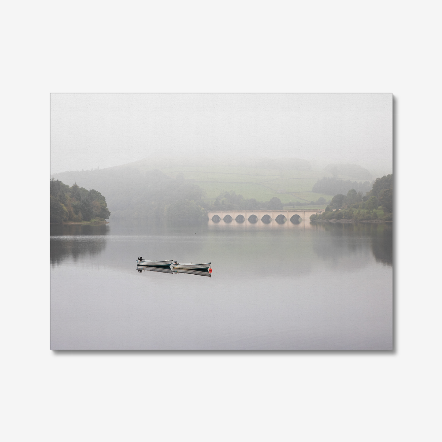 Misty Ladybower Reservoir - Print / Framed / Canvas Photographic Wall Art