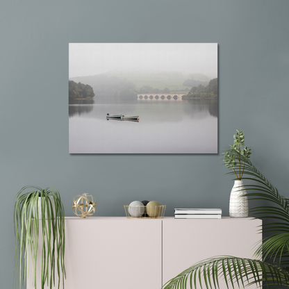 Misty Ladybower Reservoir - Print / Framed / Canvas Photographic Wall Art