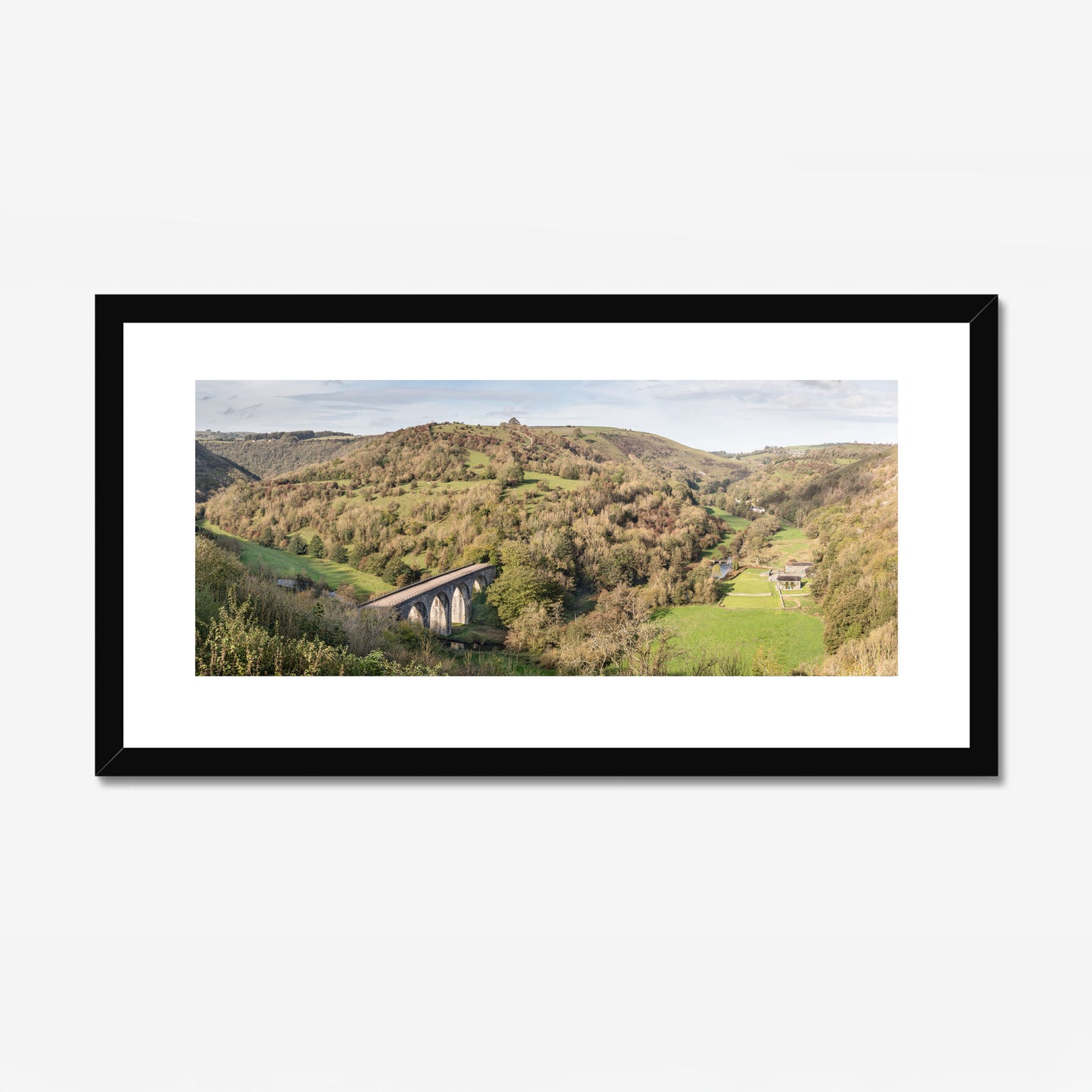 Monsal Head, Peak District - Panoramic Print / Framed / Canvas Photographic Wall Art