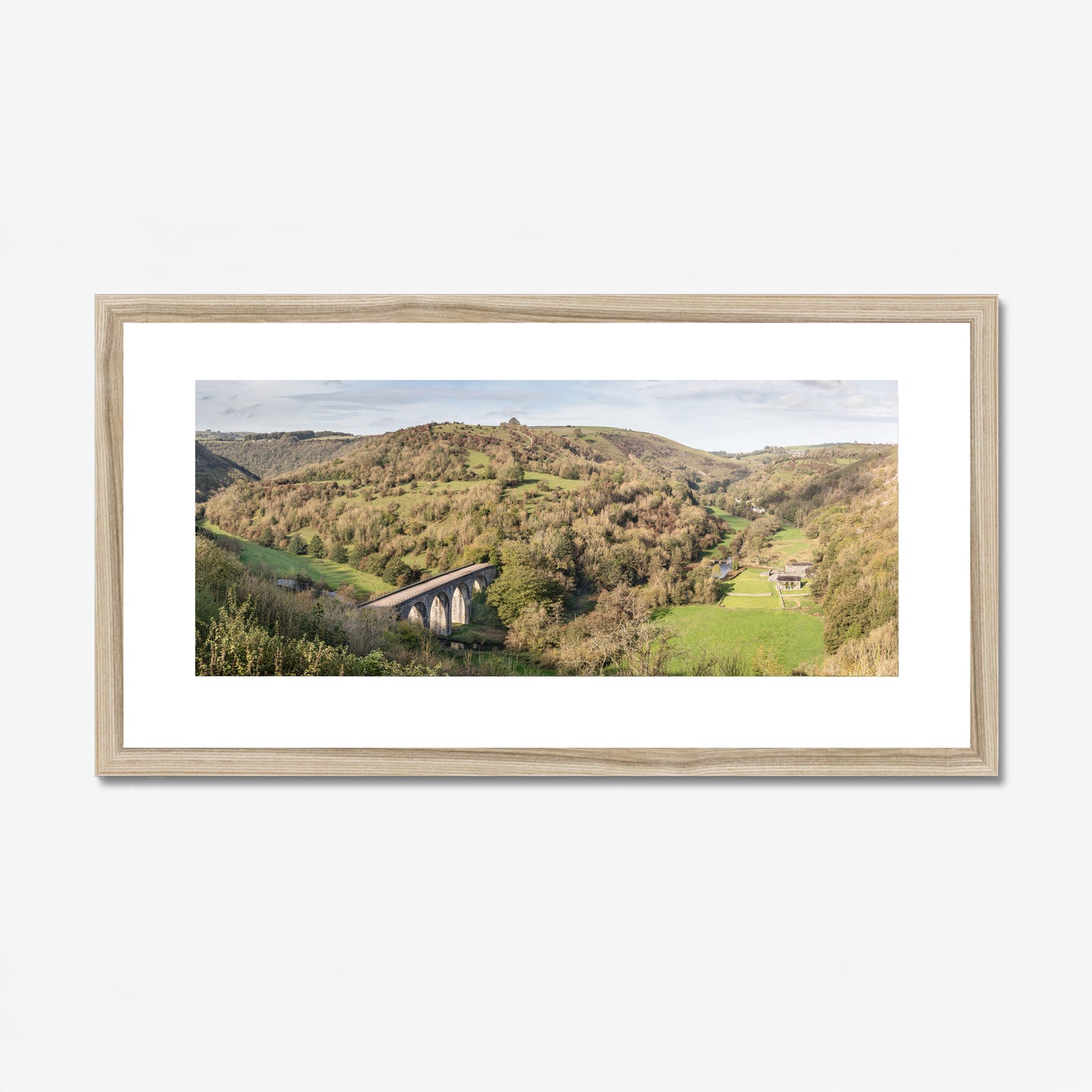 Monsal Head, Peak District - Panoramic Print / Framed / Canvas Photographic Wall Art