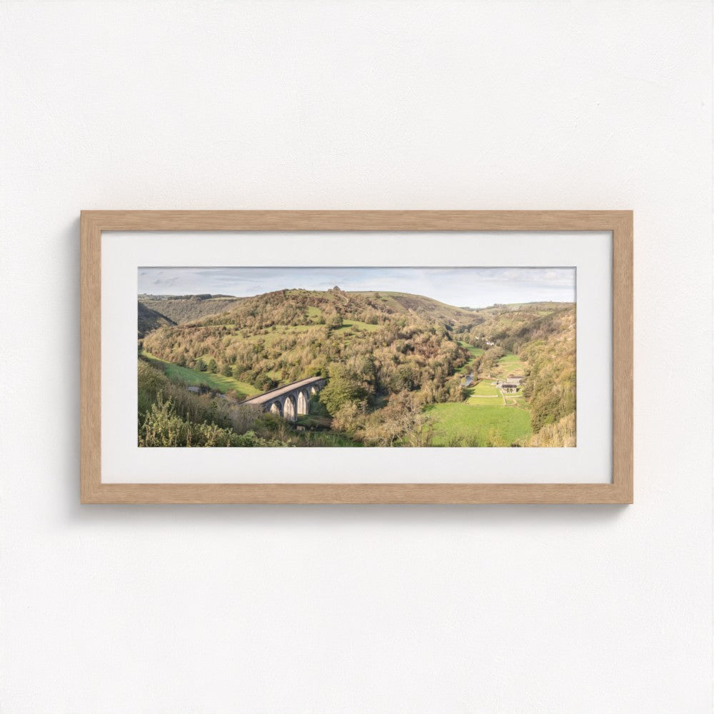 Monsal Head, Peak District - Panoramic Print / Framed / Canvas Photographic Wall Art