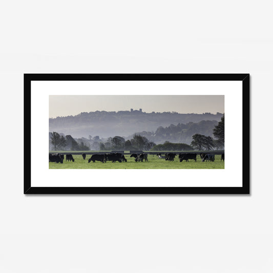 Riber Castle from Darley Dale - Panoramic Print / Framed / Canvas Photographic Wall Art