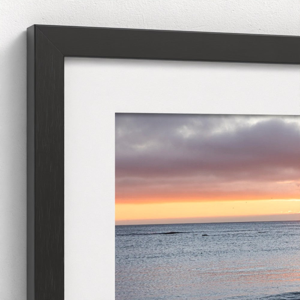 Scarborough Beach Sunrise, East Yorkshire - Panoramic Print / Framed / Canvas Photographic Wall Art