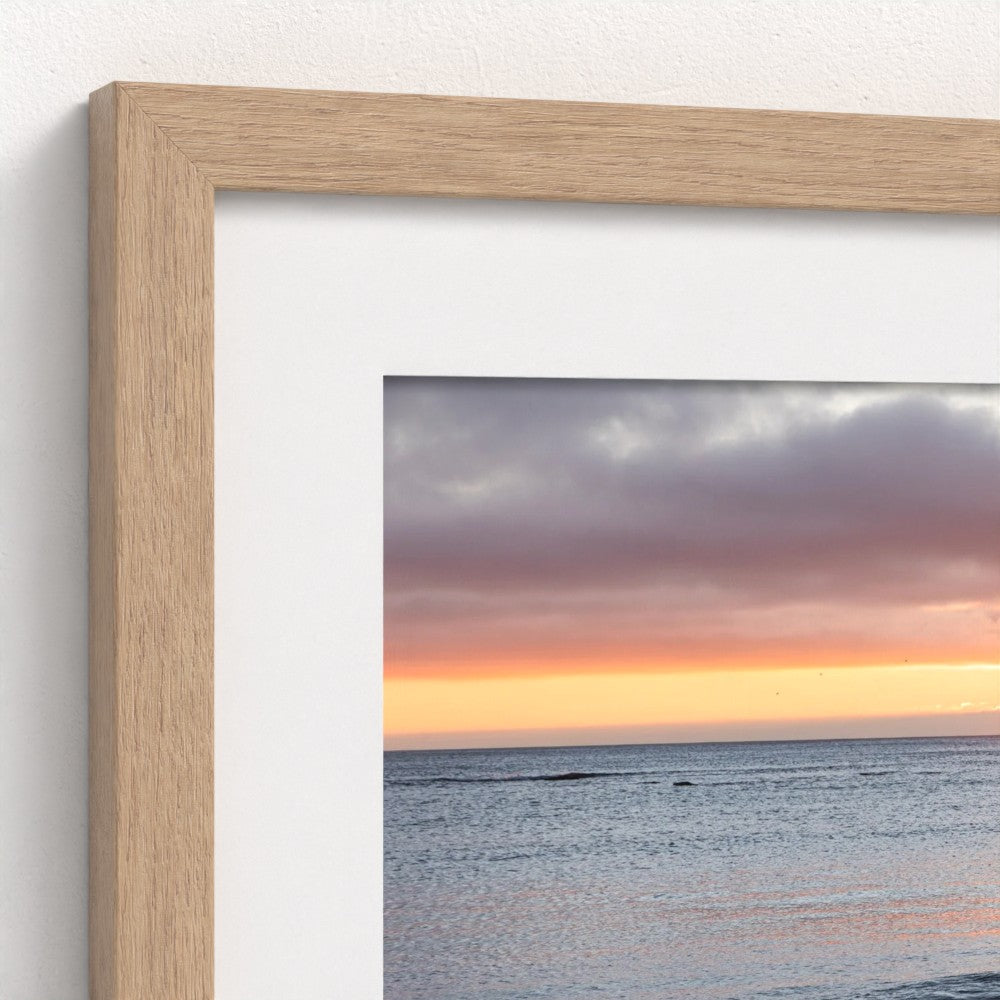 Scarborough Beach Sunrise, East Yorkshire - Panoramic Print / Framed / Canvas Photographic Wall Art