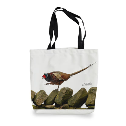 Pheasant - Canvas Tote Shopping Bag