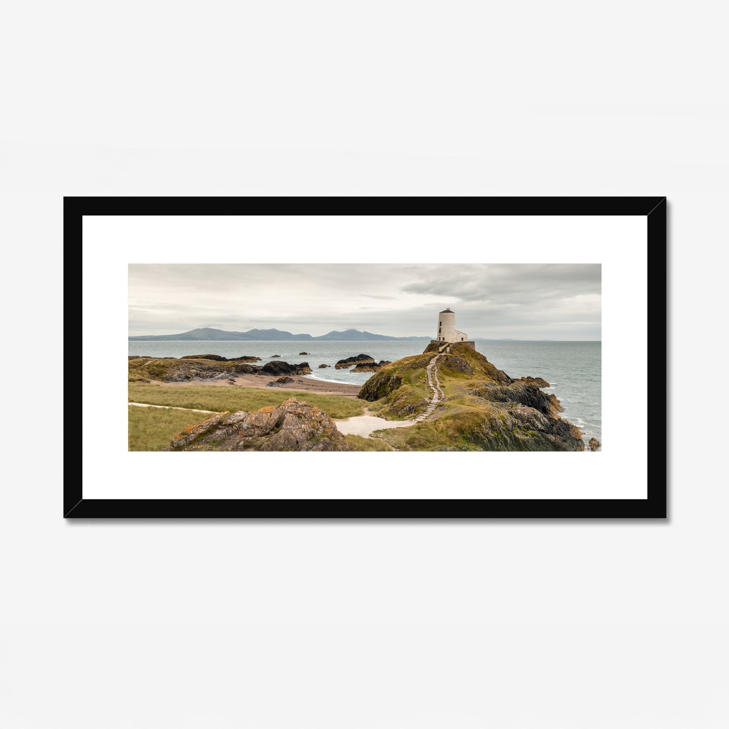 Twr Mawr Lighthouse, Anglesey - Panoramic Print / Framed / Canvas Photographic Wall Art