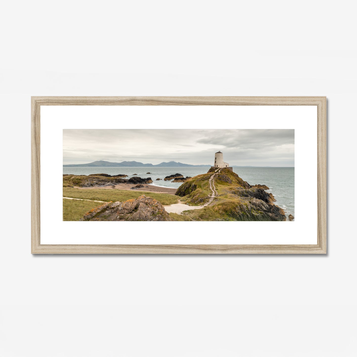 Twr Mawr Lighthouse, Anglesey - Panoramic Print / Framed / Canvas Photographic Wall Art