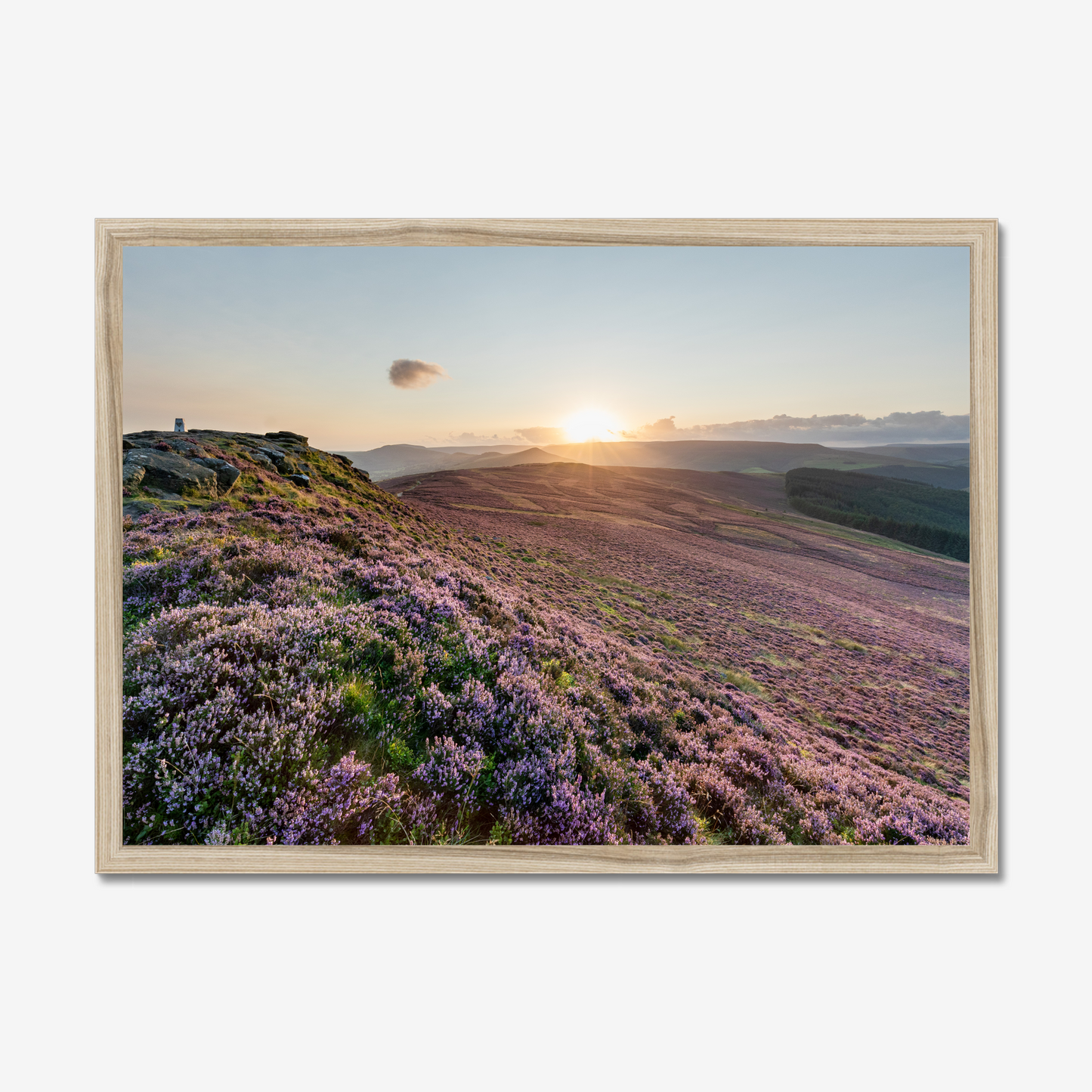 Win Hill Sunset - Print / Framed / Canvas Photographic Wall Art