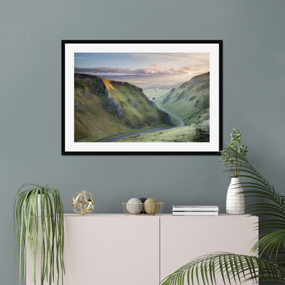 Winnats Pass Sunrise, Peak District - Print / Framed / Canvas Photographic Wall Art