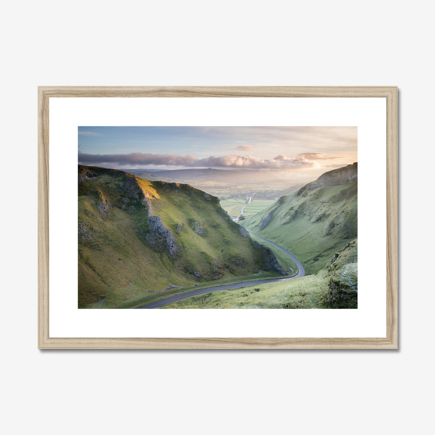 Winnats Pass Sunrise, Peak District - Print / Framed / Canvas Photographic Wall Art