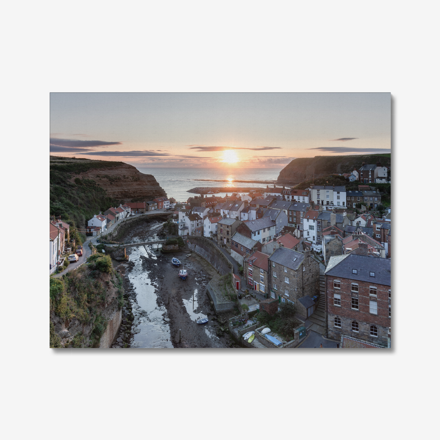 Staithes Sunrise, North Yorkshire - Print / Framed / Canvas Photographic Wall Art