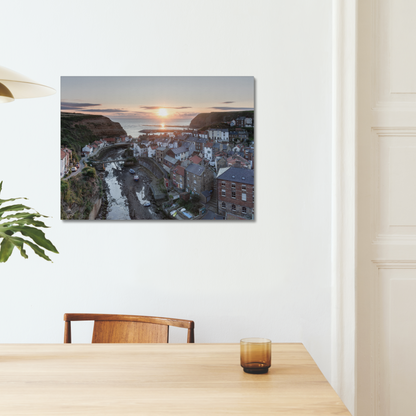 Staithes Sunrise, North Yorkshire - Print / Framed / Canvas Photographic Wall Art