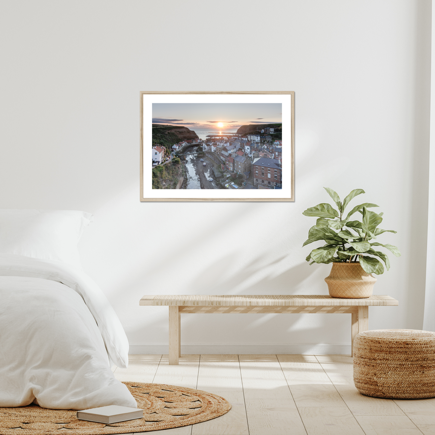 Staithes Sunrise, North Yorkshire - Print / Framed / Canvas Photographic Wall Art